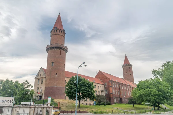 Legnica Polen Juni 2021 Middeleeuws Gotisch Kasteel Zamek Piastowski — Stockfoto