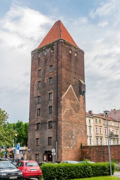 Legnica Poland Червня 2021 Tower Chojnowska Gate Legnica — стокове фото