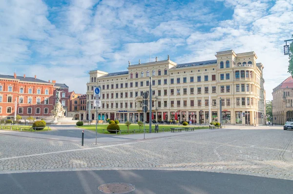 Gorlitz Germany June 2021 Postplatz Square Gorlitz — Stock Photo, Image