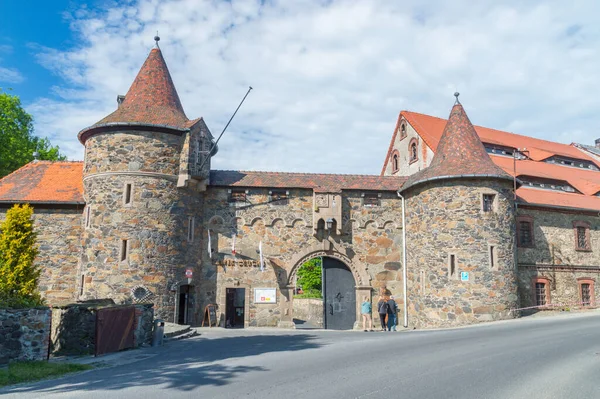 Entrance Gate Czocha Castle Poland — Stock Photo, Image