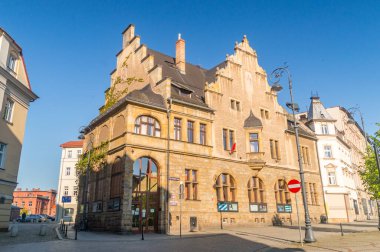 Walbrzych, Polonya - 3 Haziran 2021: Walbrzych Bölge Savcılığı.