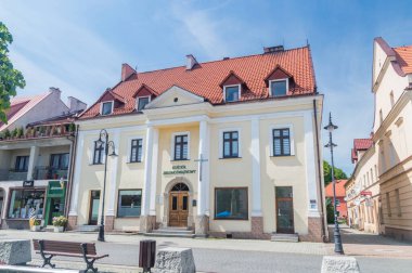 Zory, Polonya - 4 Haziran 2021: Pentekostal Kilisesi.