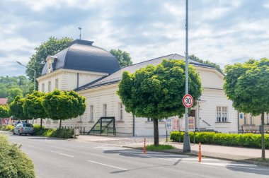 Cesky Tesin, Czech Republic - June 5, 2021: Strzelnica Cultural Center. clipart