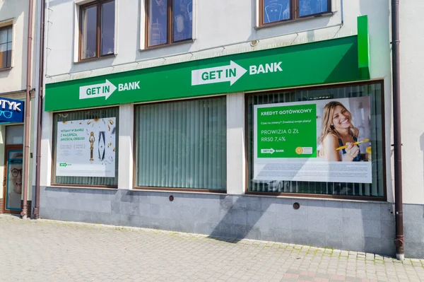 Zory Polen Juni 2021 Getin Bank — Stockfoto