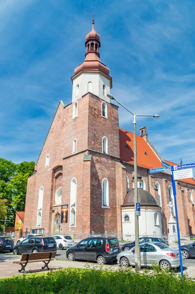 Zory Polen Juni 2021 Kerk Van Heiligen Filips Jakobus Zory — Stockfoto