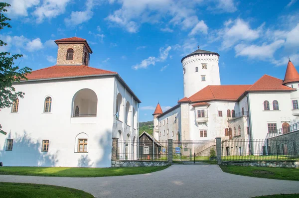 Zilina Slowakije Juni 2021 Sumer Uitzicht Middeleeuws Budatin Castle Slowaaks — Stockfoto