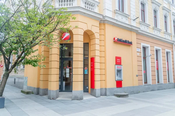 Zilina Slovacchia Giugno 2021 Ufficio Unicredit Bank Unicredit Gruppo Bancario — Foto Stock