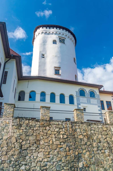 Tower Gothic Medieval Budatin Castle Zilina Словаччина Europe — стокове фото