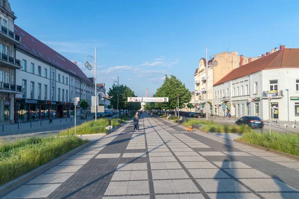 Czestochowa Poland June 2021 Saint Mary Avenue Czestochowa — Stock Photo, Image