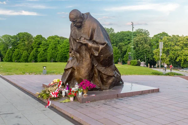 Czestochowa Polônia Junho 2021 Estátua Cardeal Stefan Wyszynski Santuário Jasna — Fotografia de Stock