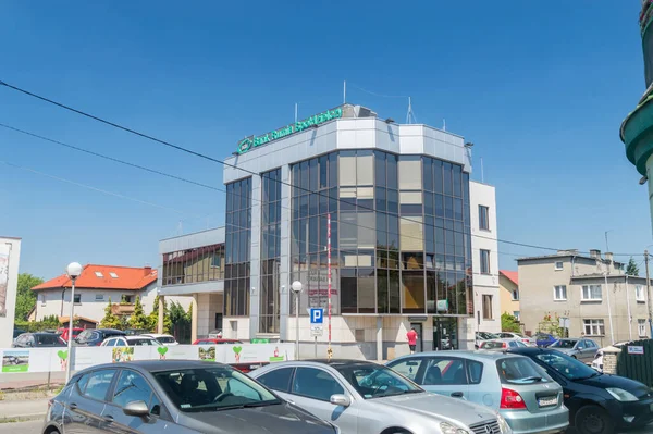 Румыния Польша Июня 2021 Года Румынский Кооперативный Банк Bank Rumia — стоковое фото