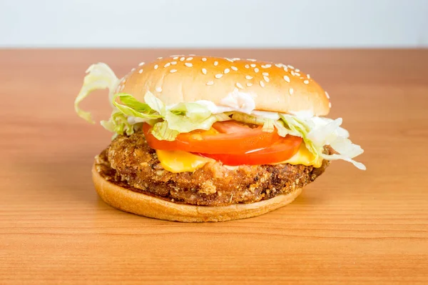 Pruszcz Gdanski Polônia Julho 2021 Mcdonald Veggie Burger Sem Carne — Fotografia de Stock