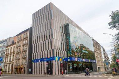 Lüksemburg, Lüksemburg - 29 Ekim 2025: Lüksemburg Merkez Bankası Monterey Binası.