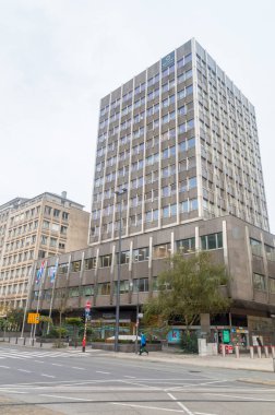 Lüksemburg, Lüksemburg - 29 Ekim 2025: Quintet Özel Bankası Genel Merkezi.