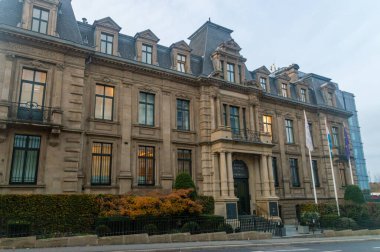 Lüksemburg, Lüksemburg - 29 Ekim 2025: Lüksemburg Merkez Bankası (Lüksemburg Merkez Bankası).