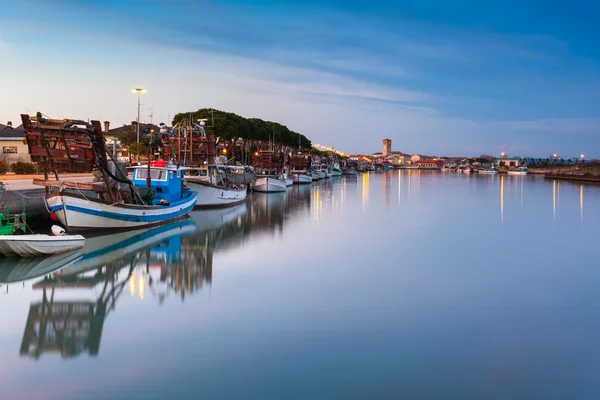 Marano Lagunare, fishing village in Friuli Venezia Giulia, Italy — Stock Photo, Image