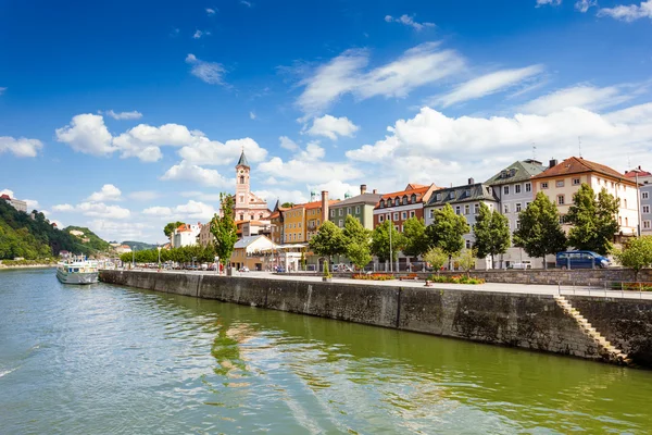 Vista de Passau, Baviera, Alemania Imágenes de stock libres de derechos