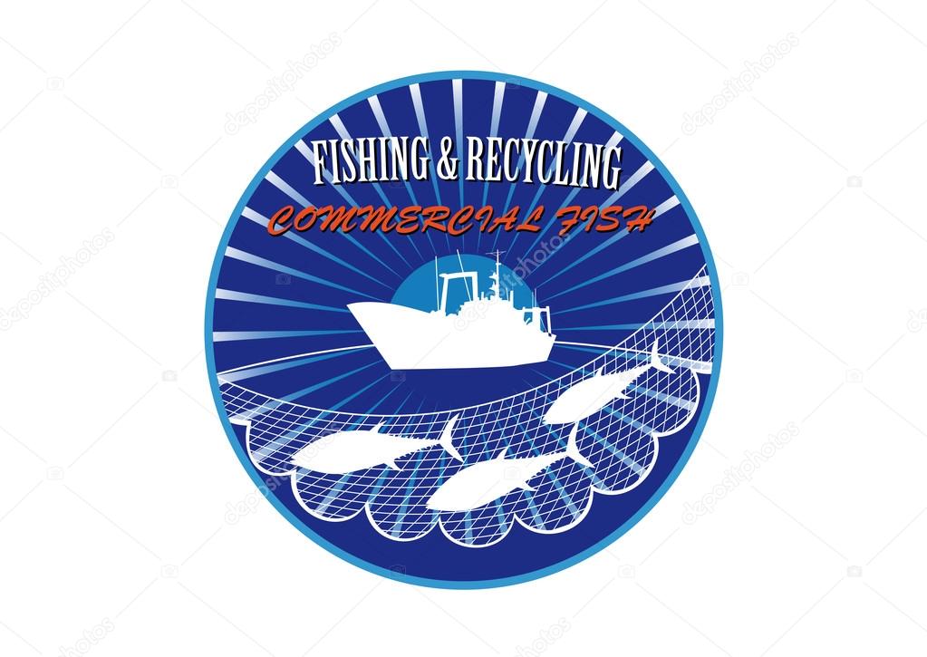 Fishing and recycling commercial fish