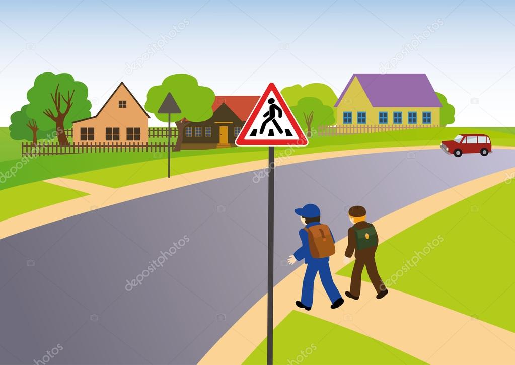 Road rules: children's crossings and pedestrian crossings 