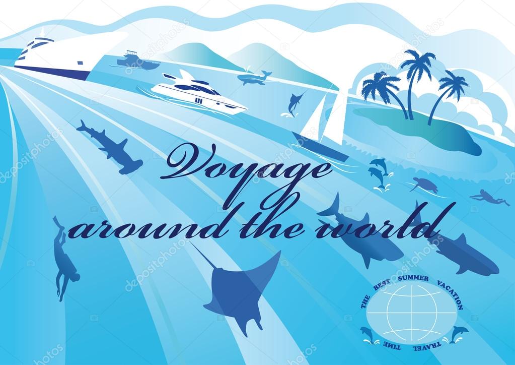 Around the world voyage