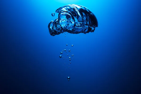 Luftblase unterwasser — ストック写真