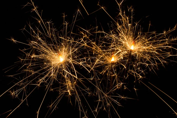 Sparklers burns — Stock Photo, Image