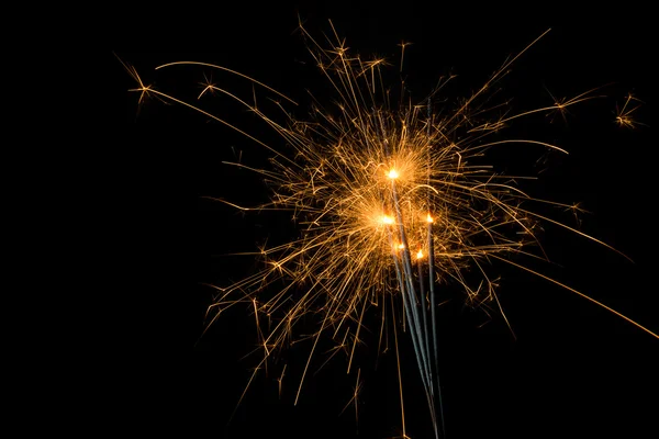 Felice anno nuovo fuochi d'artificio — Foto Stock