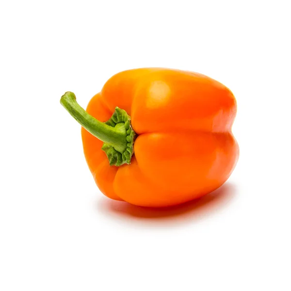 Orange Paprika on white — Stock Photo, Image
