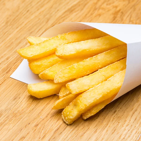 French fries potatos — Stock Photo, Image