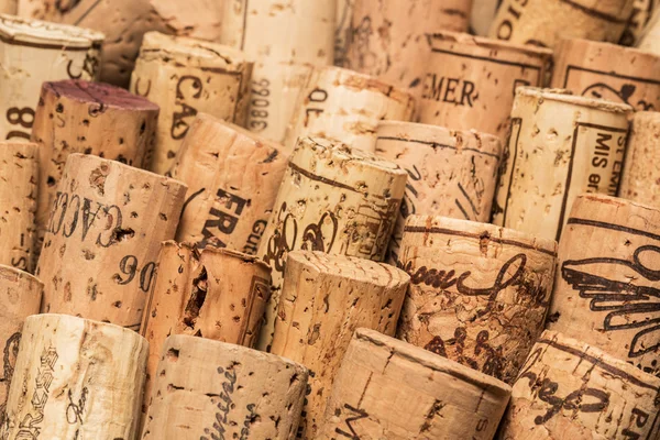 Oude wijnkurken — Stockfoto