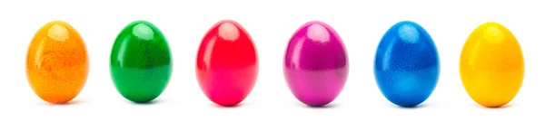 Colorful easter eggs parade — Stock Photo, Image