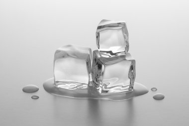 erimiş buz küpleri