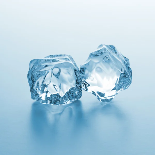two ice rocks