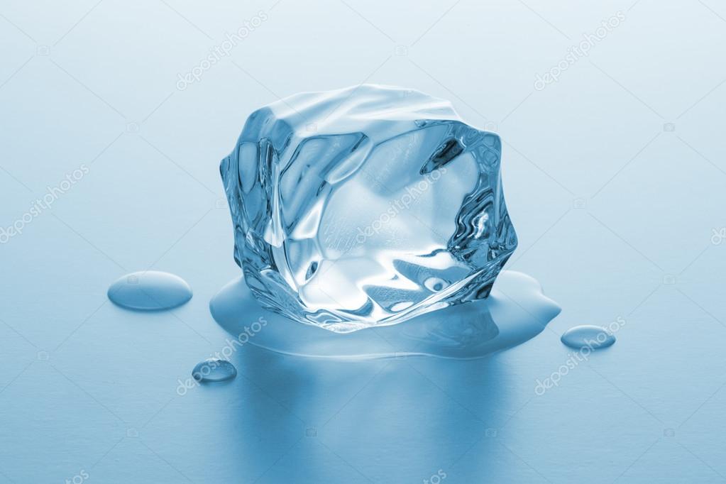 melting chunk of ice