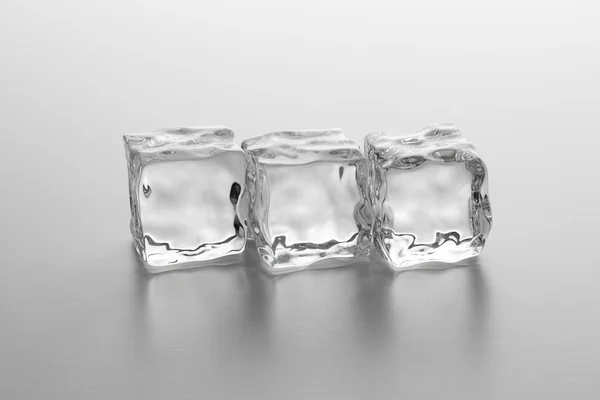 Three ice cubes — Stock Photo, Image