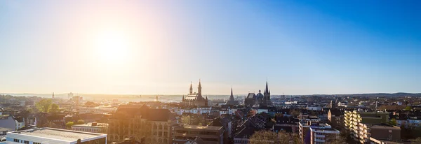 Aachen panorama-horisonten — Stockfoto