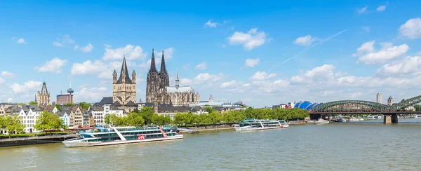 Cologne city skyline at summer — Stock Photo, Image