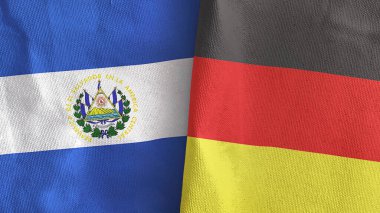 Almanya ve El Salvador 'da tekstil kumaşı 3D.