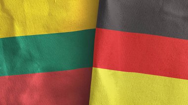 Almanya ve Litvanya 'da tekstil kumaşı 3D.