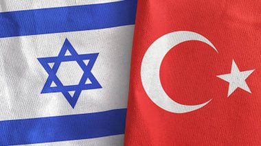 Türkiye ve İsrail 'de üç boyutlu tekstil kumaşı üretimi iki bayrak