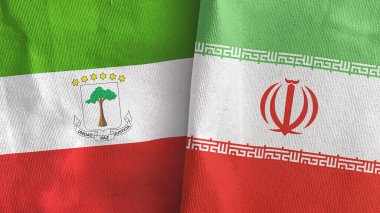 İran ve Ekvator Ginesi 3 boyutlu tekstil kumaşı.