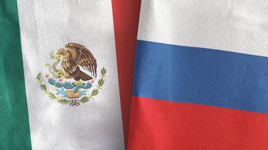 Rusya ve Meksika 'da tekstil kumaşı 3D.