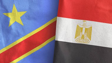Mısır ve Kongo Demokratik Cumhuriyeti, üç boyutlu kumaş üreten iki bayrak taşıdı