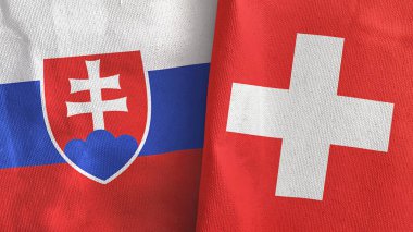 İsviçre ve Slovakya 'da tekstil kumaşı 3D.