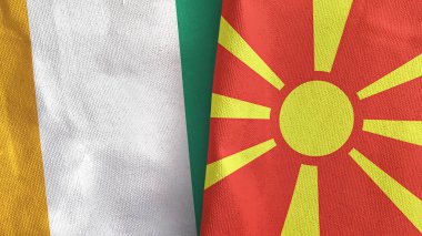 Kuzey Makedonya ve Cote Fildişi Sahillerini iki bayrakla donattı