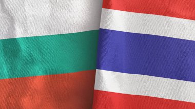 Tayland ve Bulgaristan 'da üç boyutlu tekstil kumaşına iki bayrak indirildi