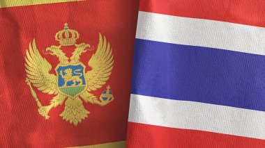 Tayland ve Karadağ 'da üç boyutlu tekstil kumaşı üretimi iki bayrak altında