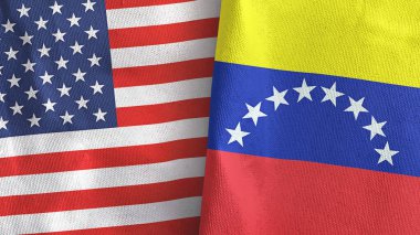 Venezuela ve Amerika Birleşik Devletleri 'nde 3 boyutlu tekstil kumaşı.