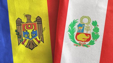 Peru ve Moldova 'da tekstil kumaşı 3D.