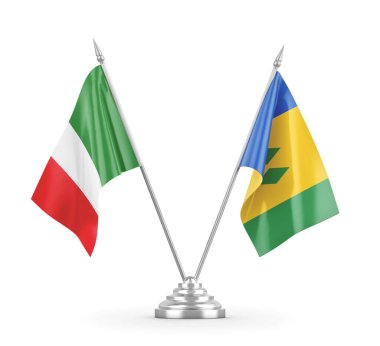 Saint Vincent, Grenadinler ve İtalya bayrakları izole edildi